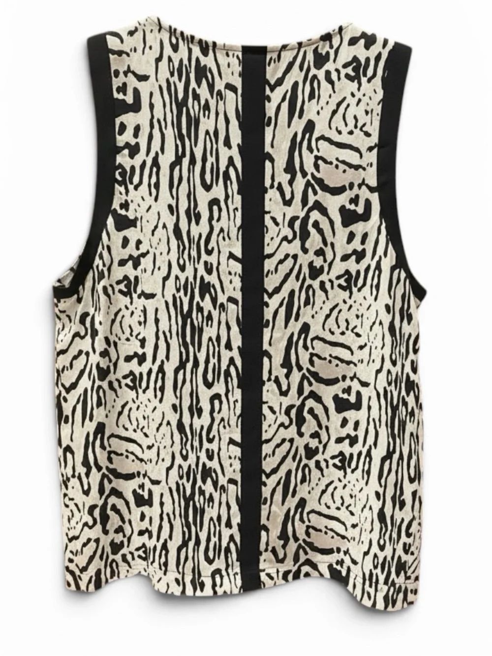 Joie Toki Ocelet Printed Silk Sleeveless Top Medium - Picture 5 of 9